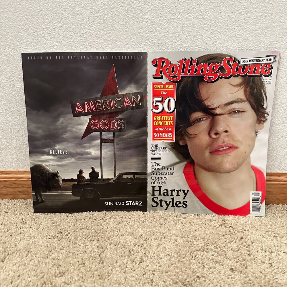 Harry Styles Rolling Stone Magazine 2017 Cover